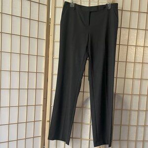 Calvin Klein Charcoal Gray Classic Straight-Leg Trousers, Women Size 6
